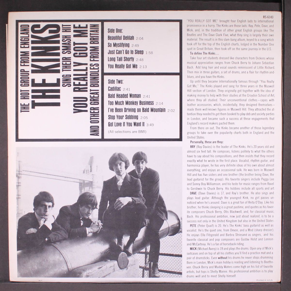 you really got me by KINKS