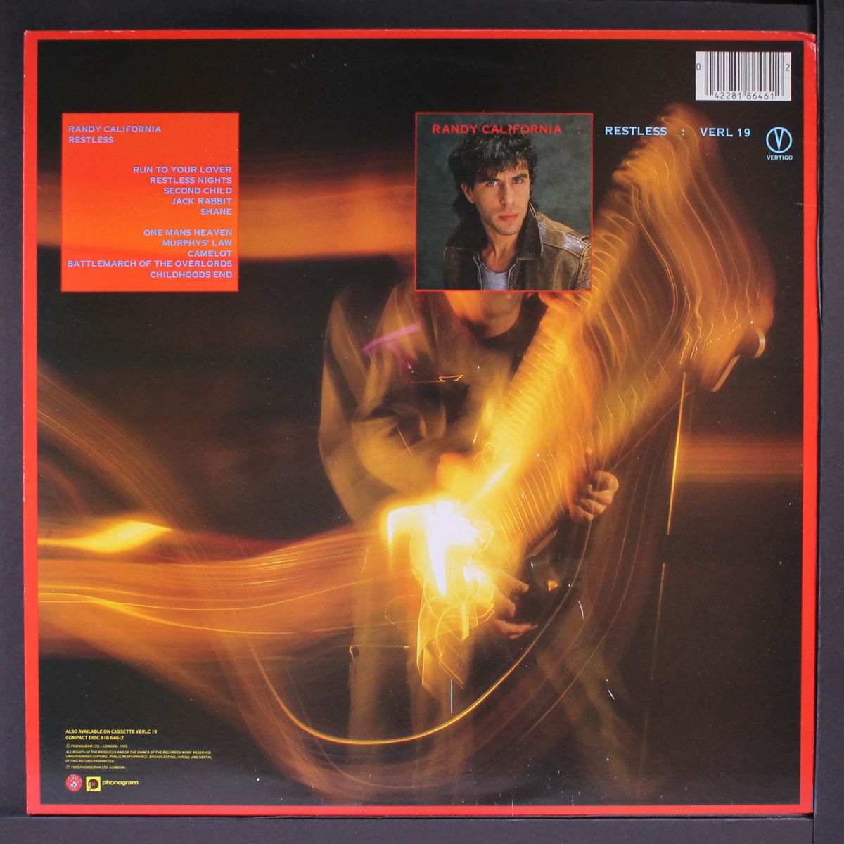 restless by RANDY CALIFORNIA