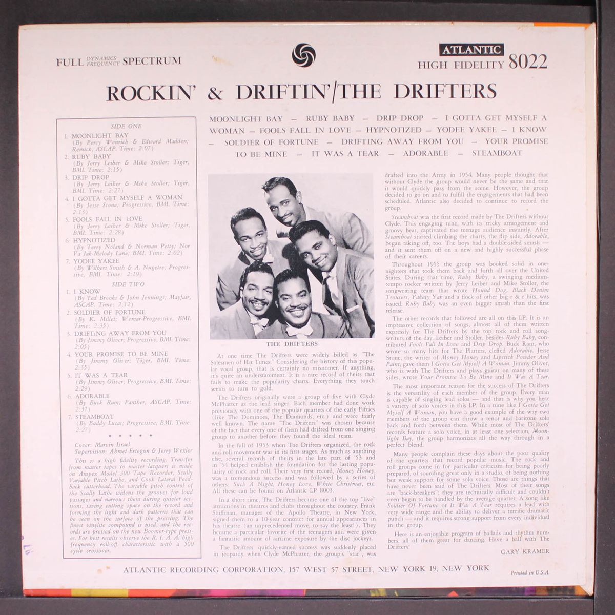 rockin' & driftin' by DRIFTERS