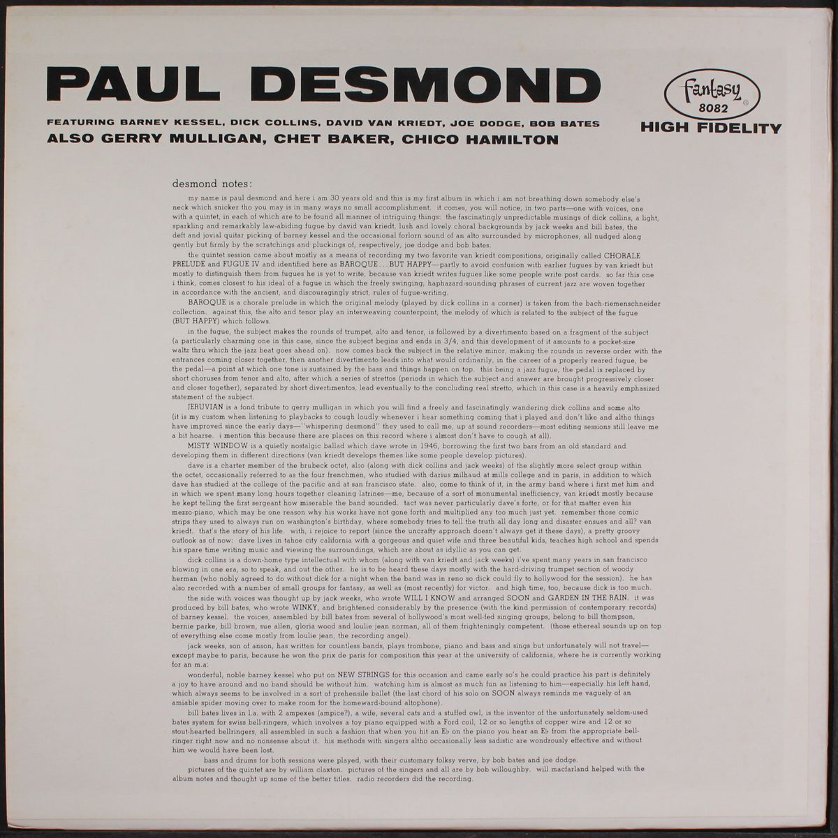 mulligan-desmond by GERRY MULLIGAN & PAUL DESMOND
