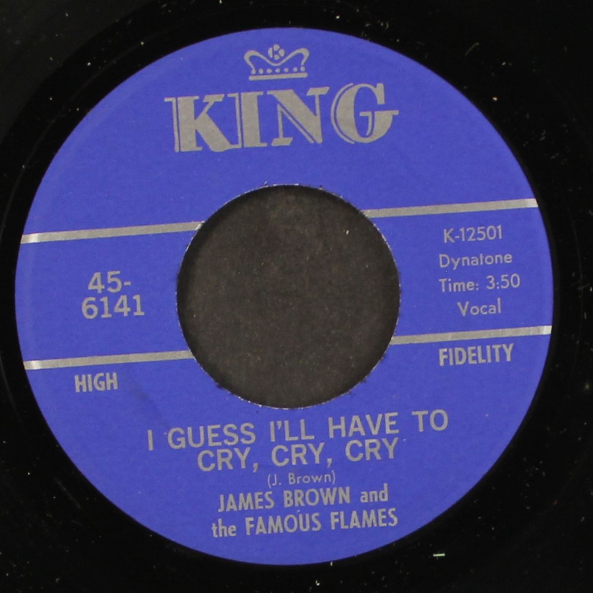 just plain funk / i guess i'll have to cry, cry, cry by JAMES BROWN