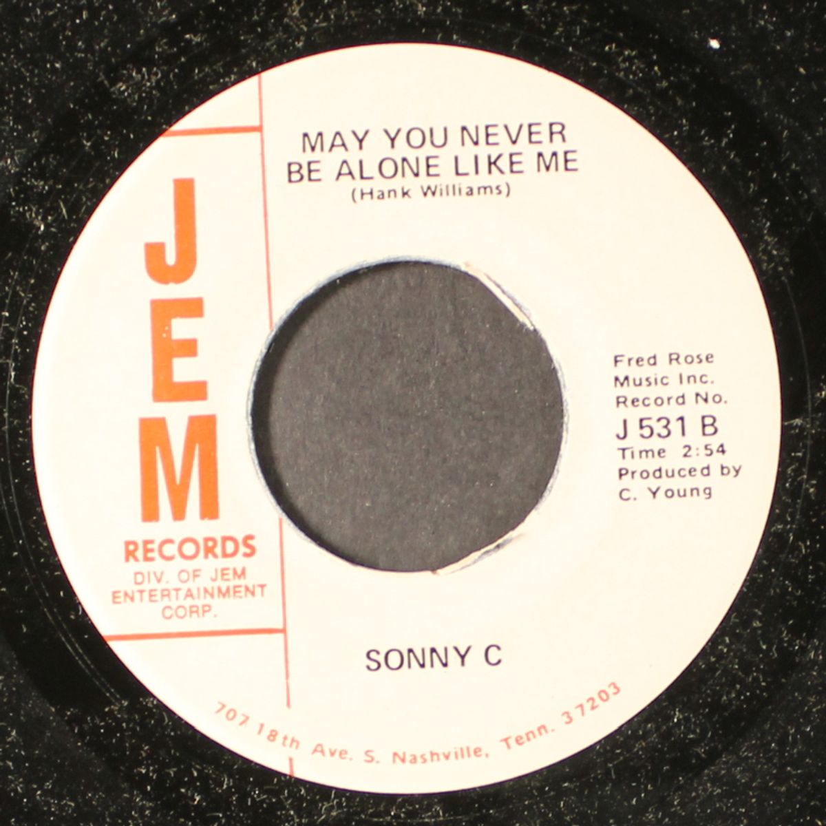 handfull of box cars / may you never be alone like me by SONNY C