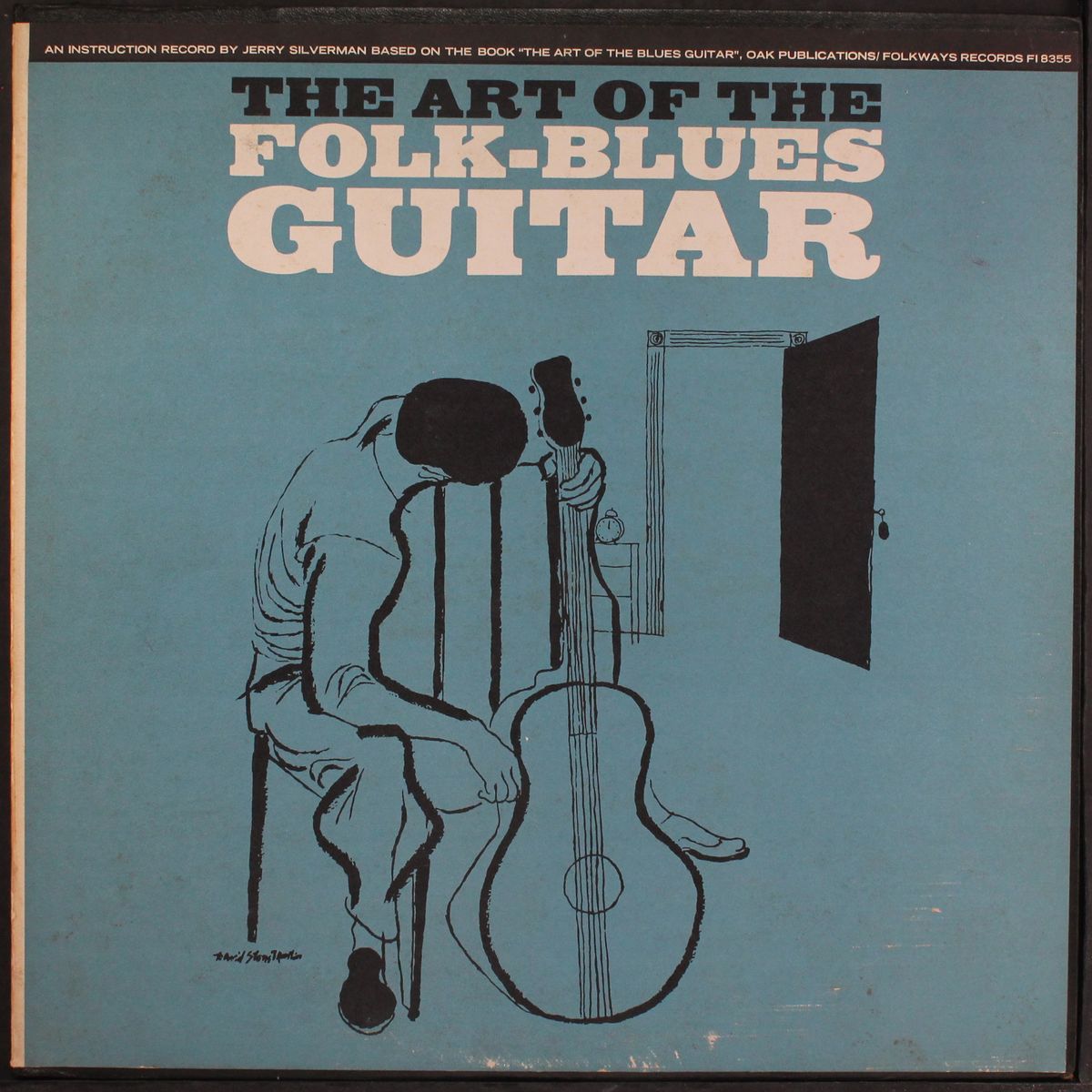 the art of the folk-blues guitar by JERRY SILVERMAN