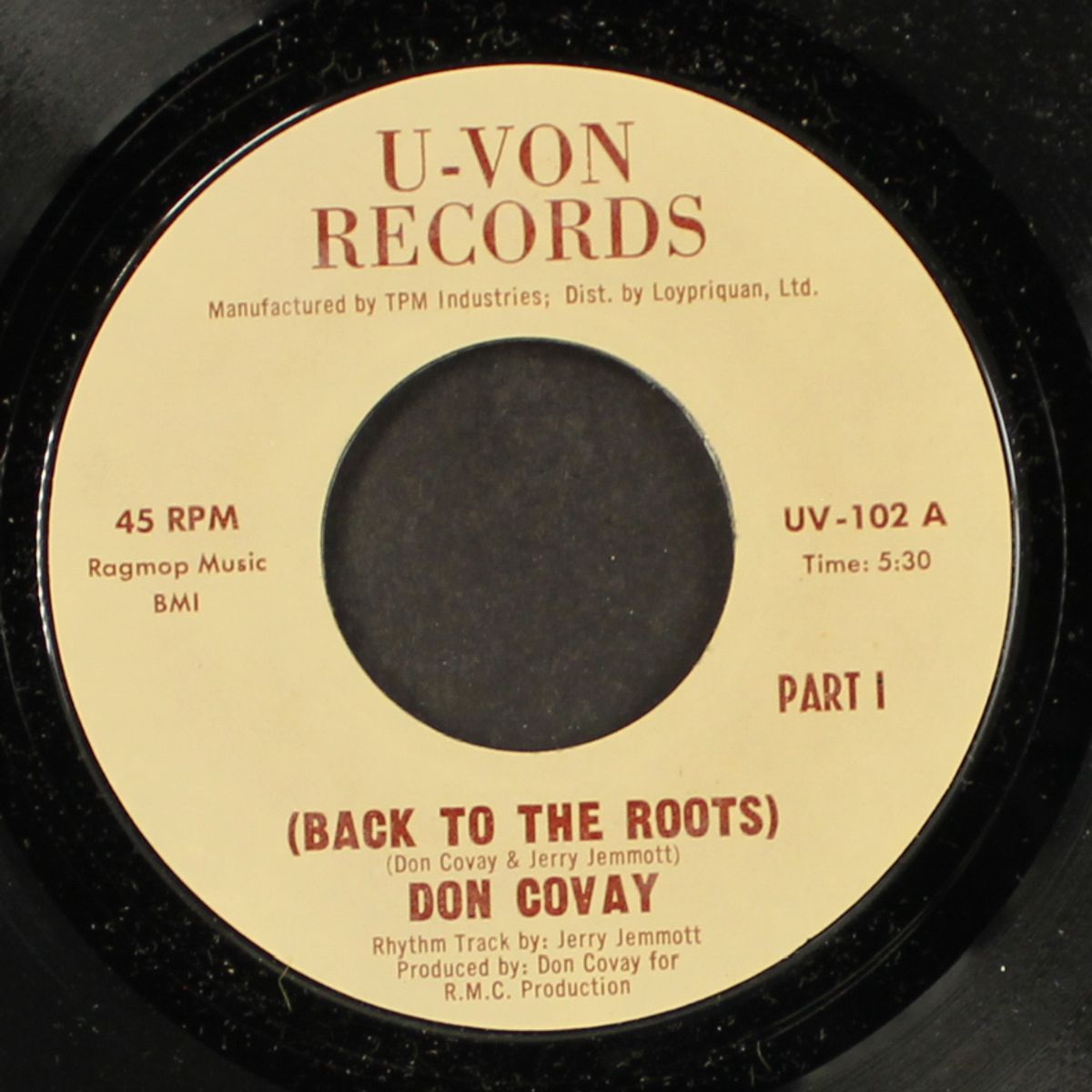 back to the roots / part ii by DON COVAY