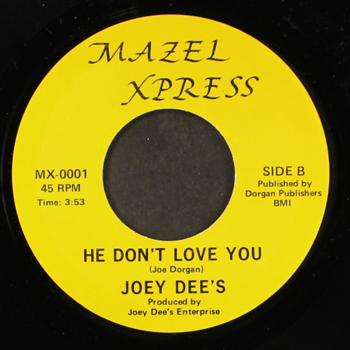 sexy lady / he don't love you by JOEY DEE'S
