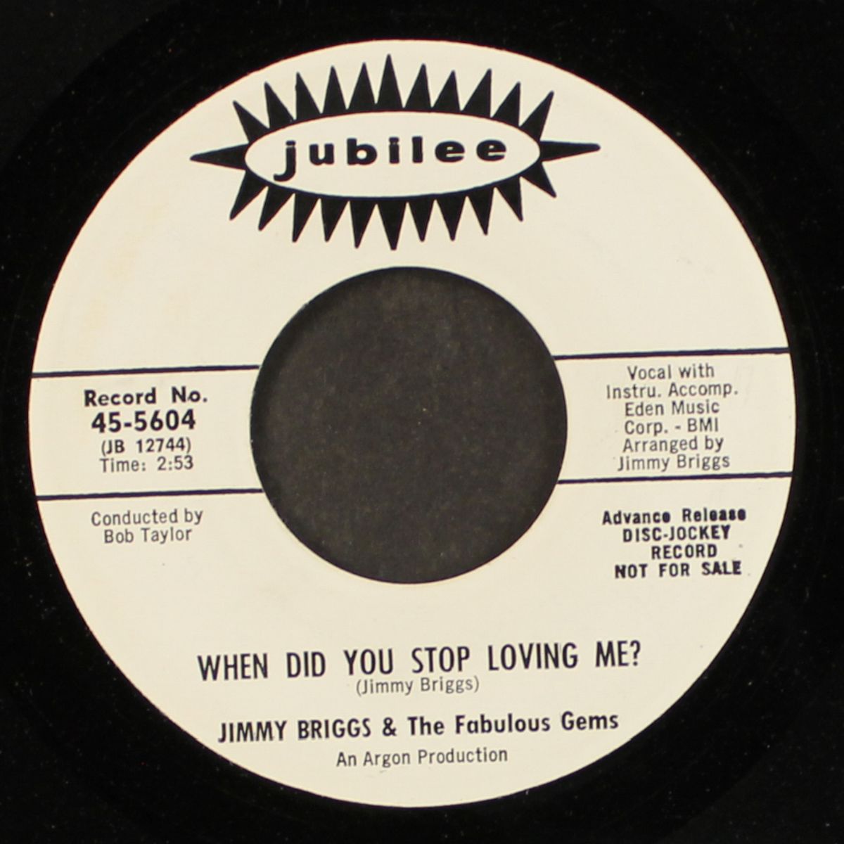 why walk a country mile by JIMMY BRIGGS & FABULOUS GEMS