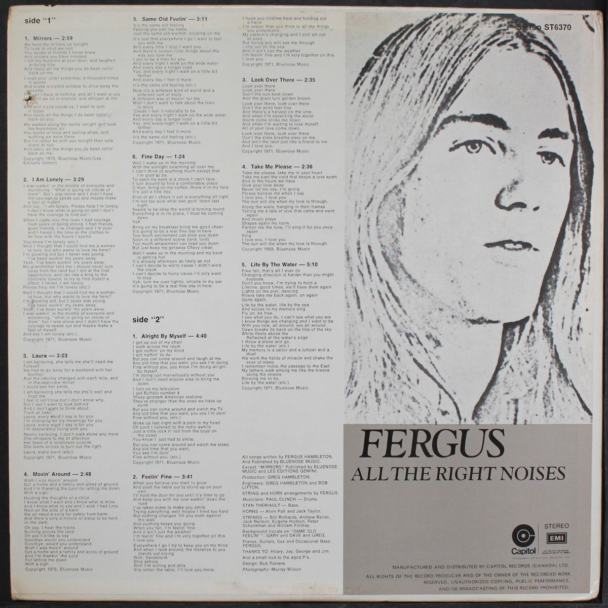 all the right noises by FERGUS