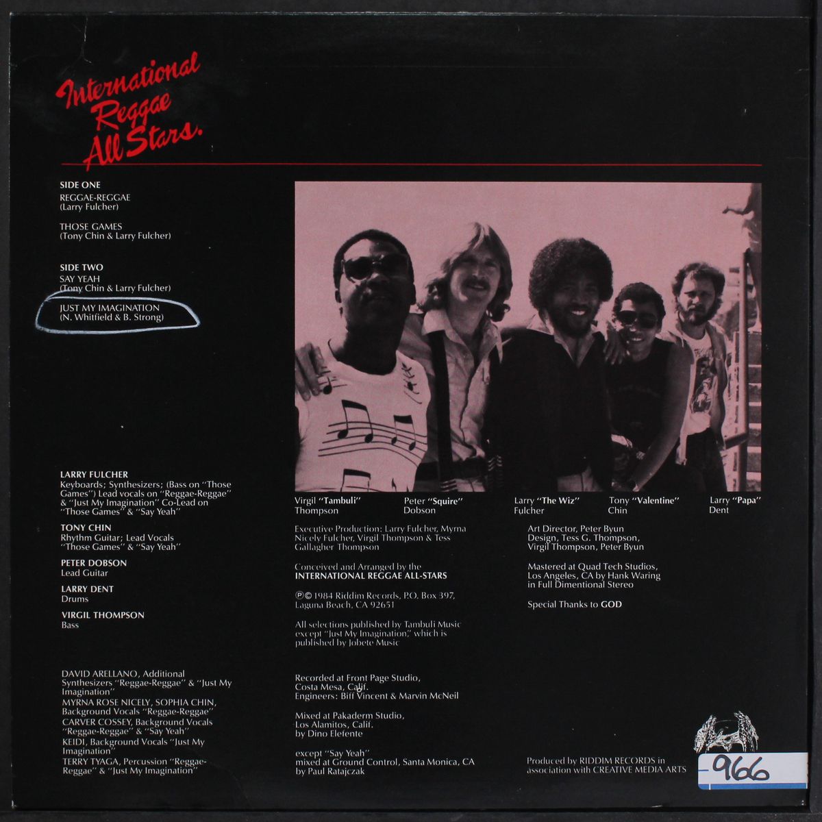 international reggae all stars by INTERNATIONAL REGGAE ALL STARS