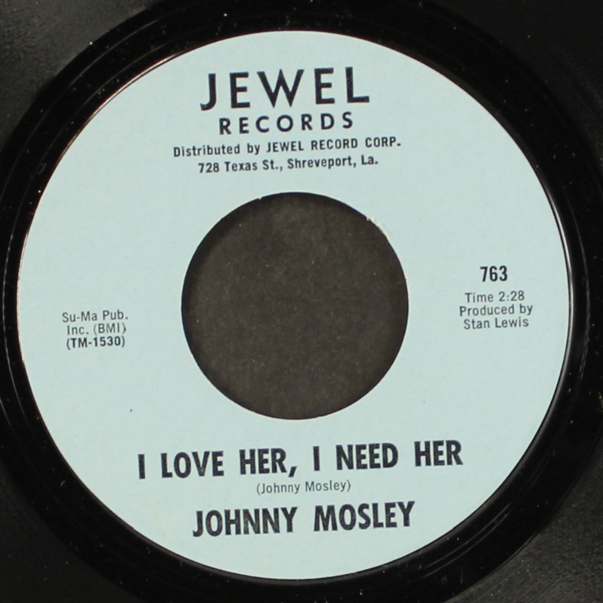 i love her, i need her / mistreated by you by JOHNNY MOSLEY