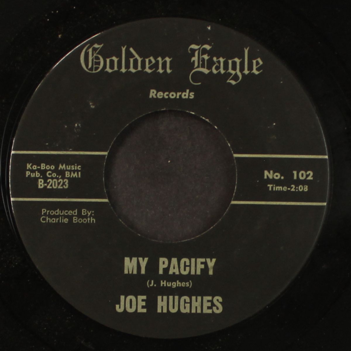 i think i'll cry / my pacify by JOE HUGHES