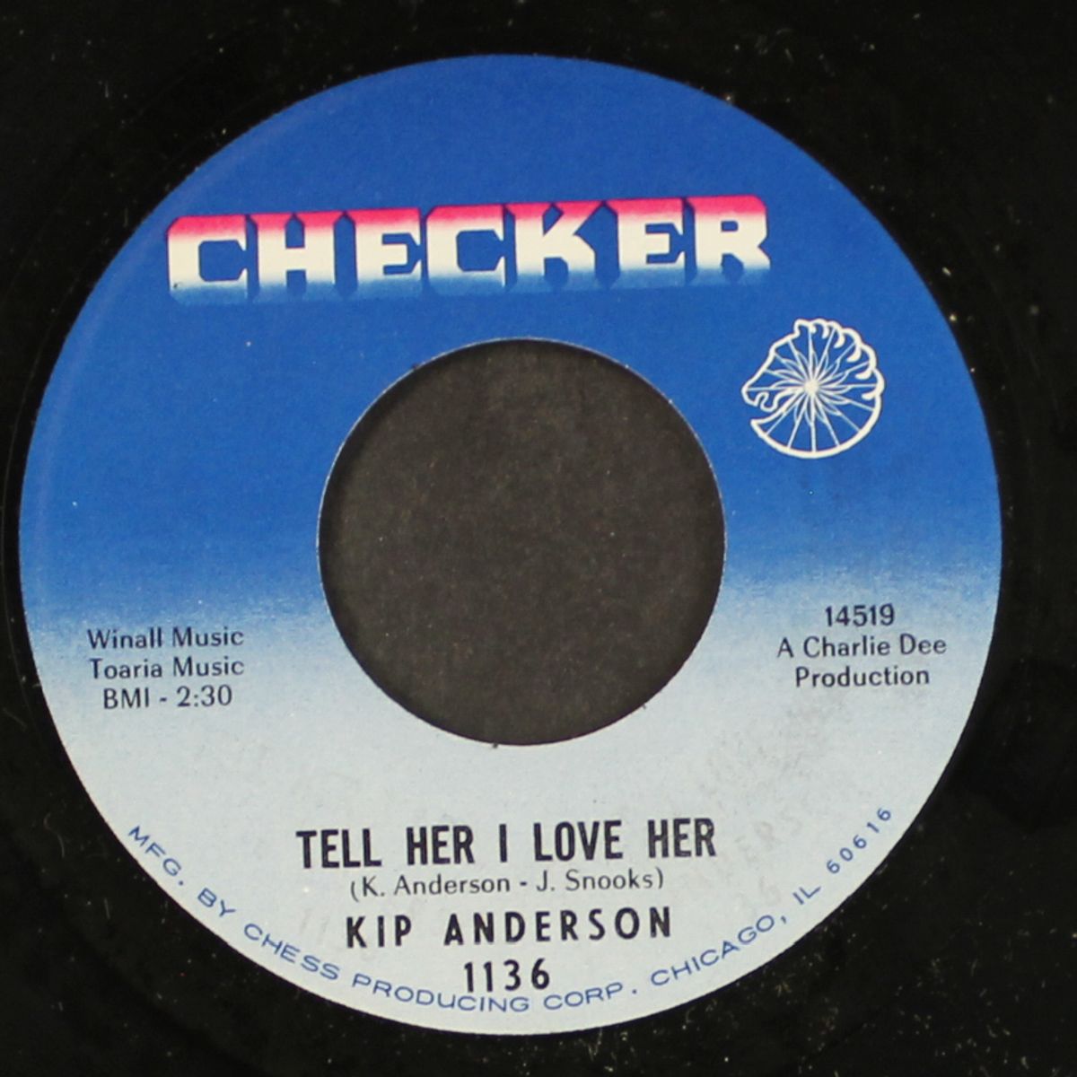 tell her i love her by KIP ANDERSON