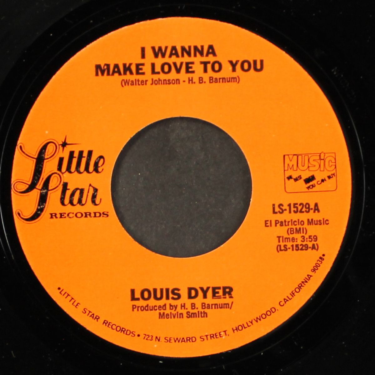 i wanna make love to you / lonely drifter by LOUIS DYER