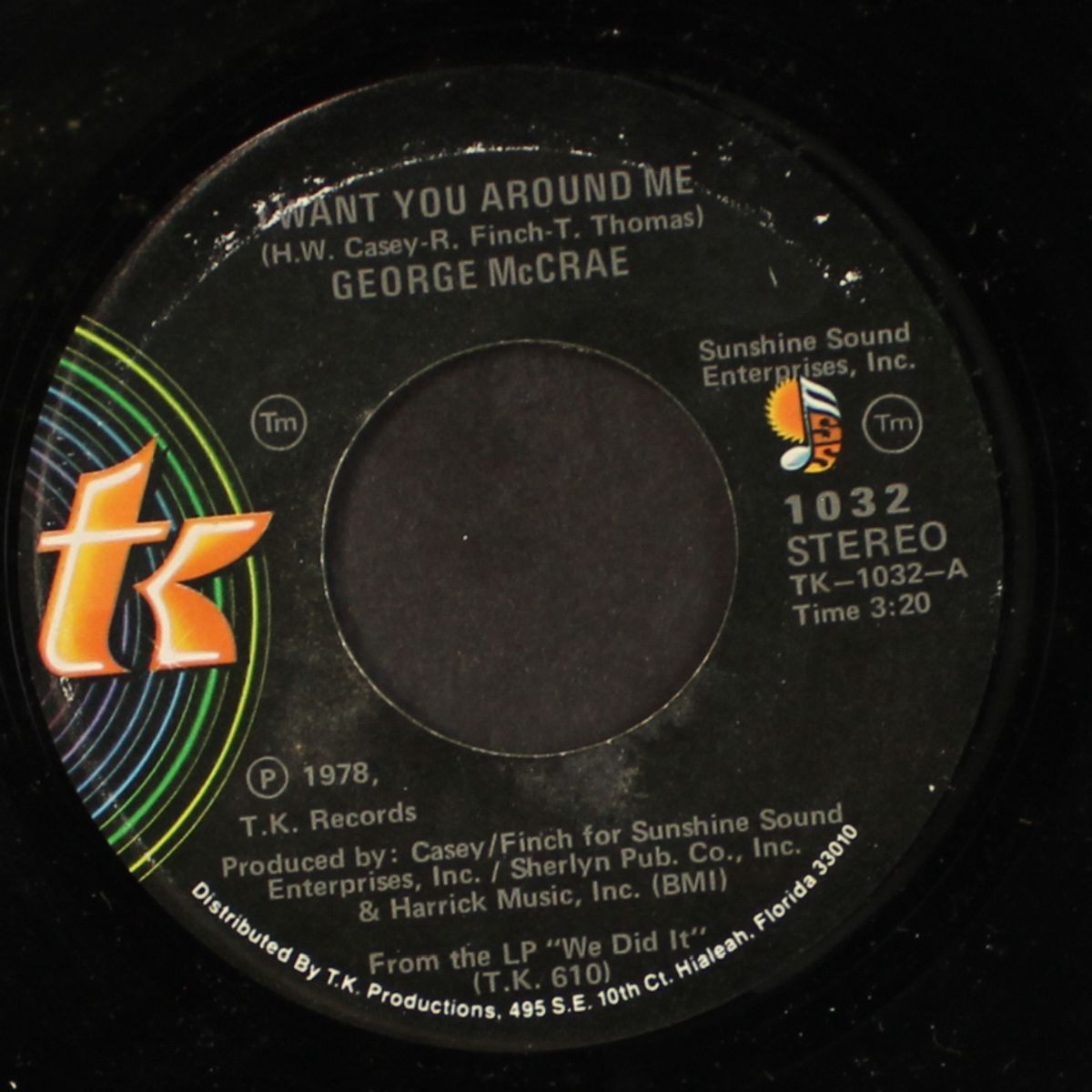 i want you around me / are you looking for love by GEORGE MCCRAE