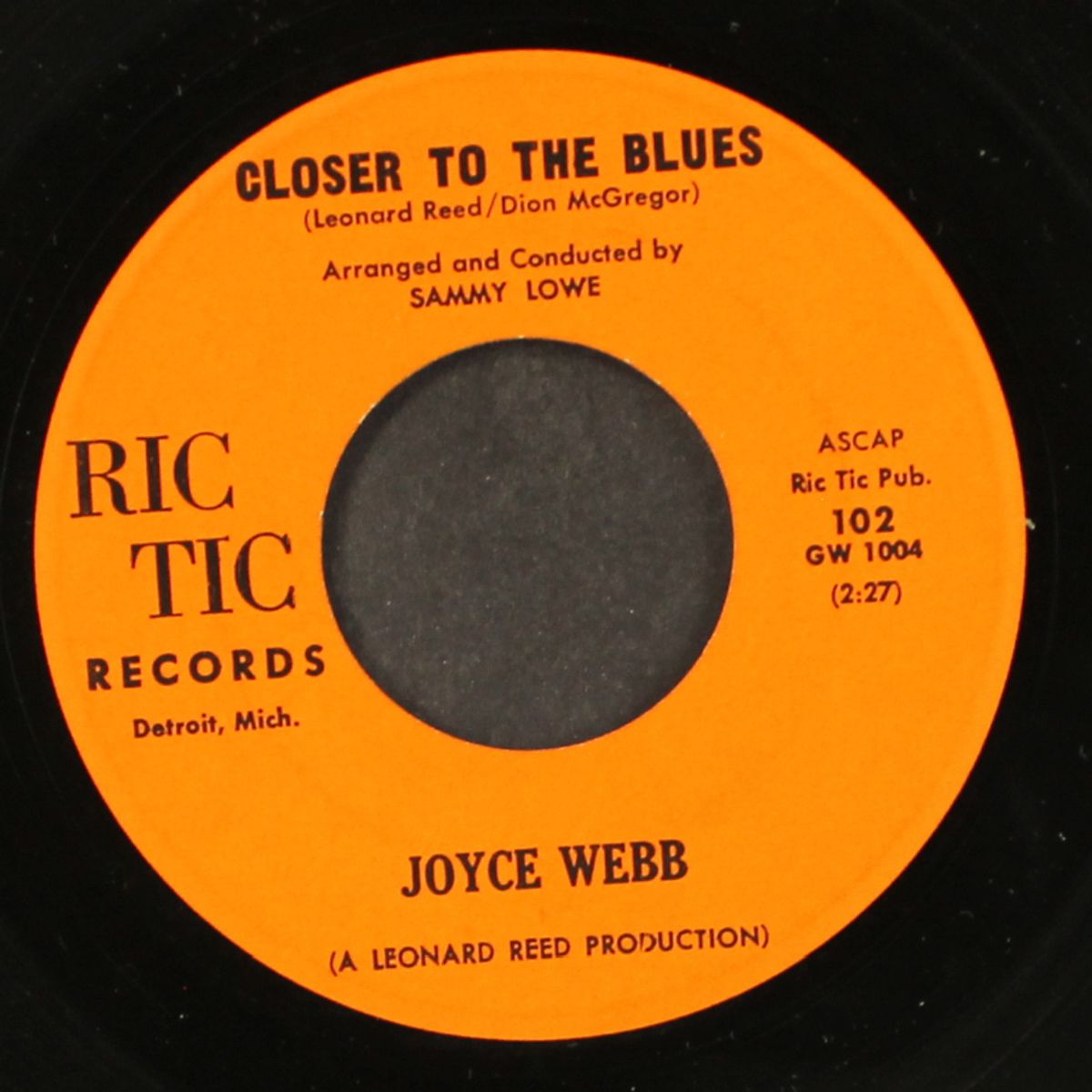 you've got a whole lot of living to do / closer to the blues by JOYCE WEBB