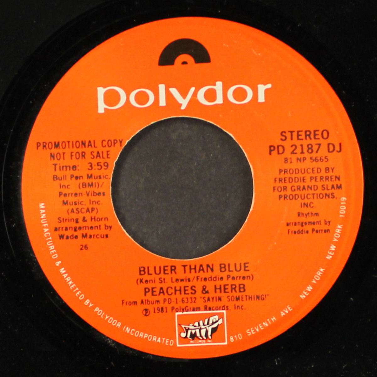 bluer than blue / same by PEACHES & HERB