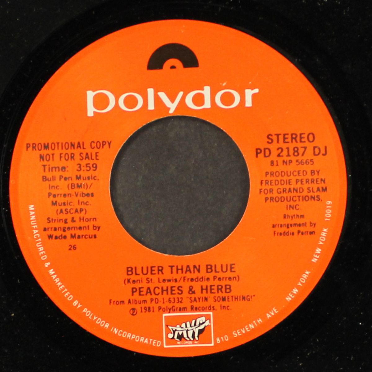 bluer than blue / same by PEACHES & HERB