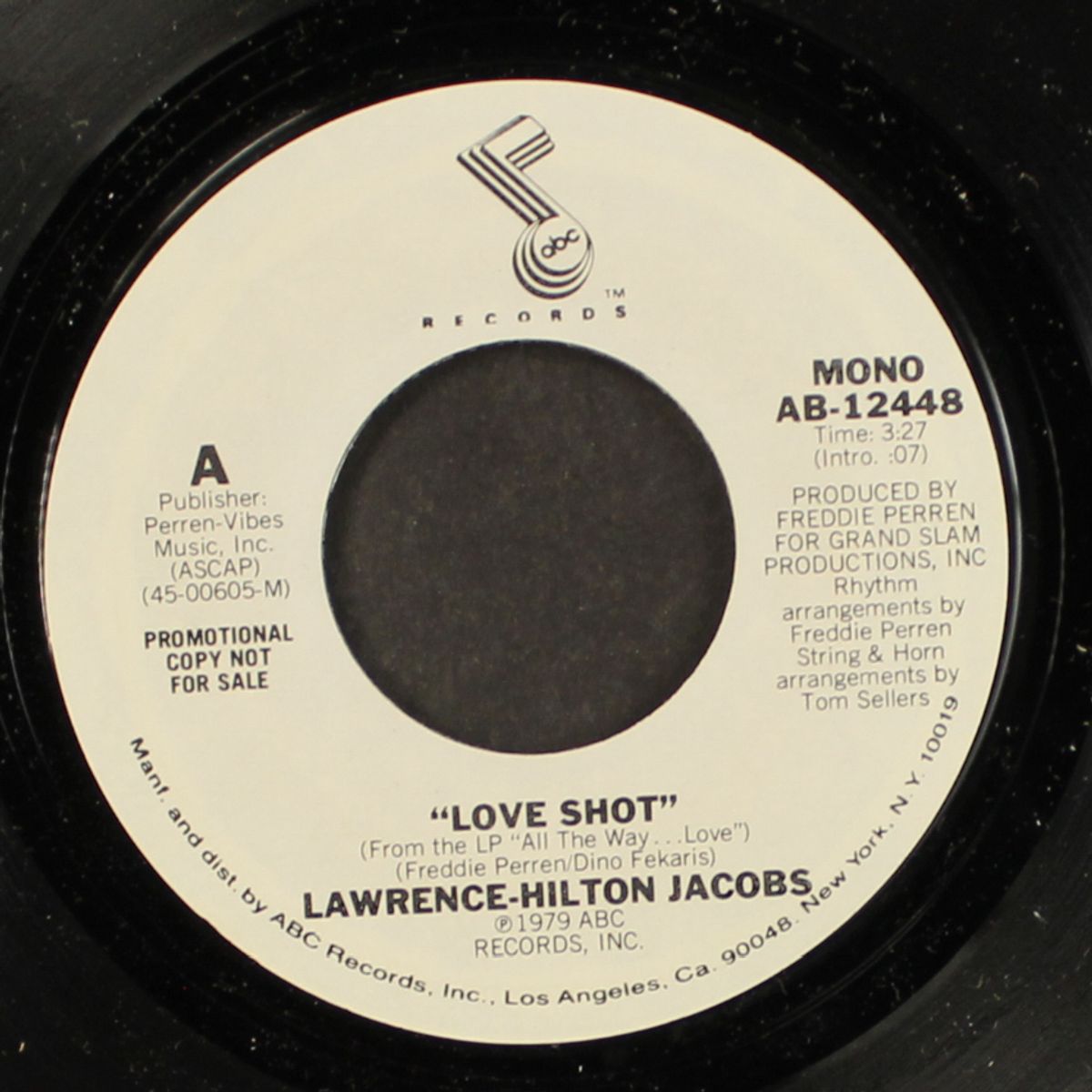 love shot / mono by LAWRENCE-HILTON JACOBS