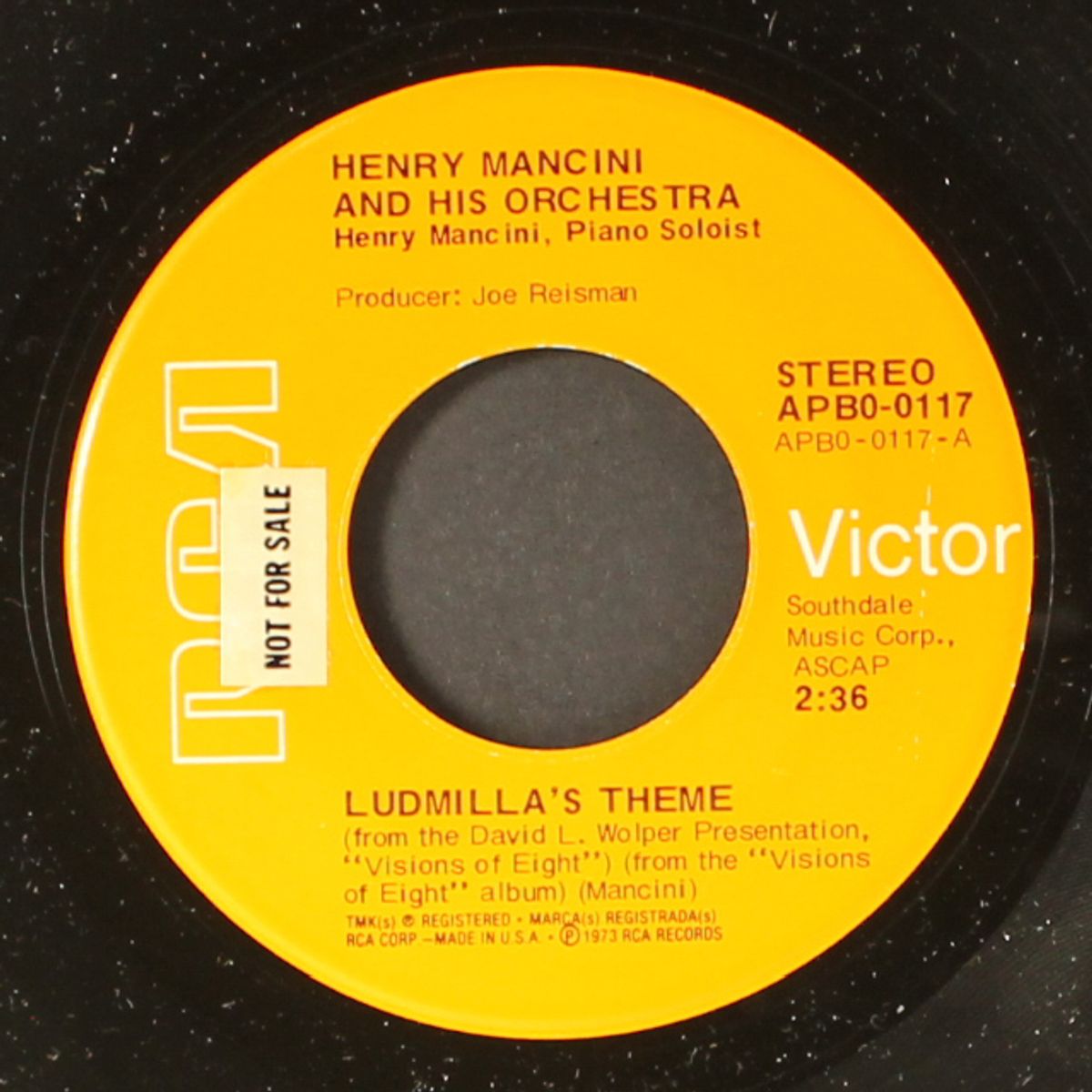 ludmilla's theme / pretty girls by HENRY MANCINI