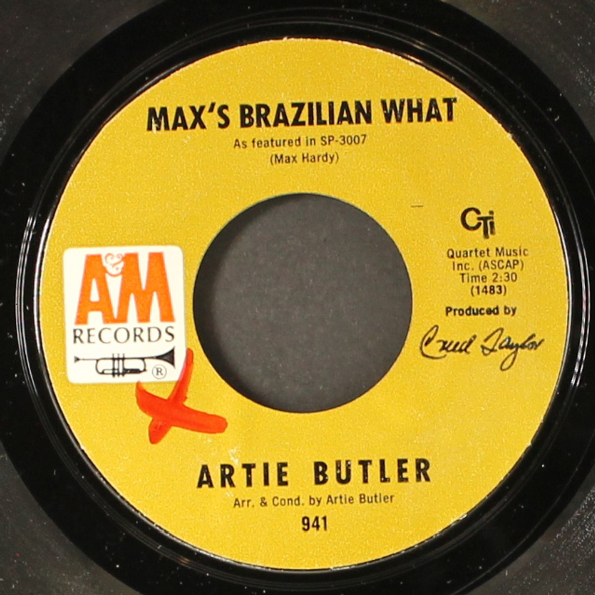 max's brazilian what / something stupid by ARTIE BUTLER