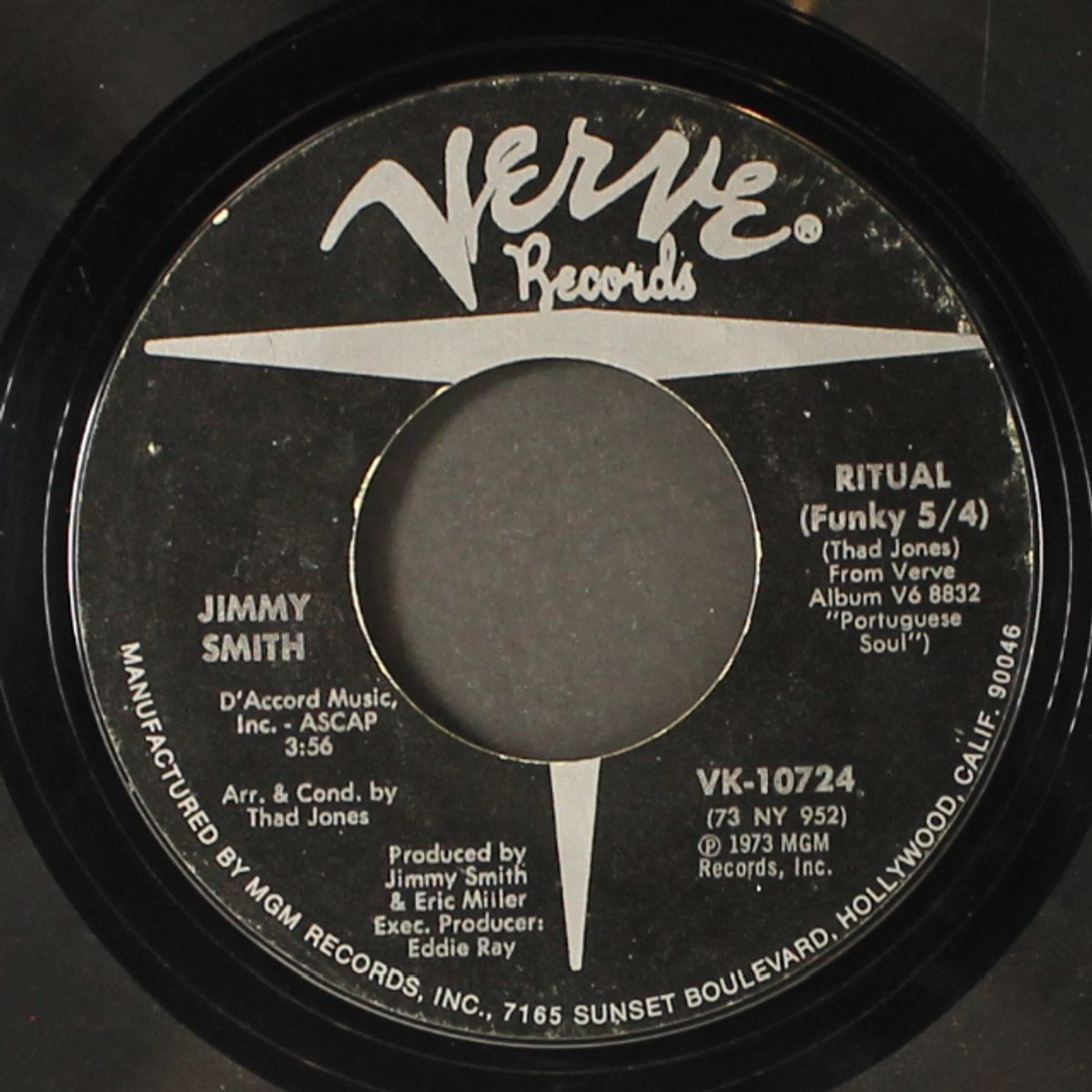 and i love you so / ritual by JIMMY SMITH