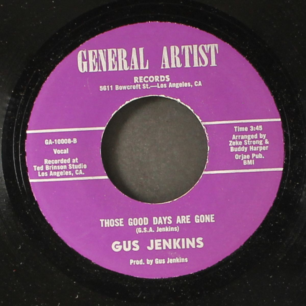 a mind is a precious thing to lose / those good days are gone by GUS JENKINS