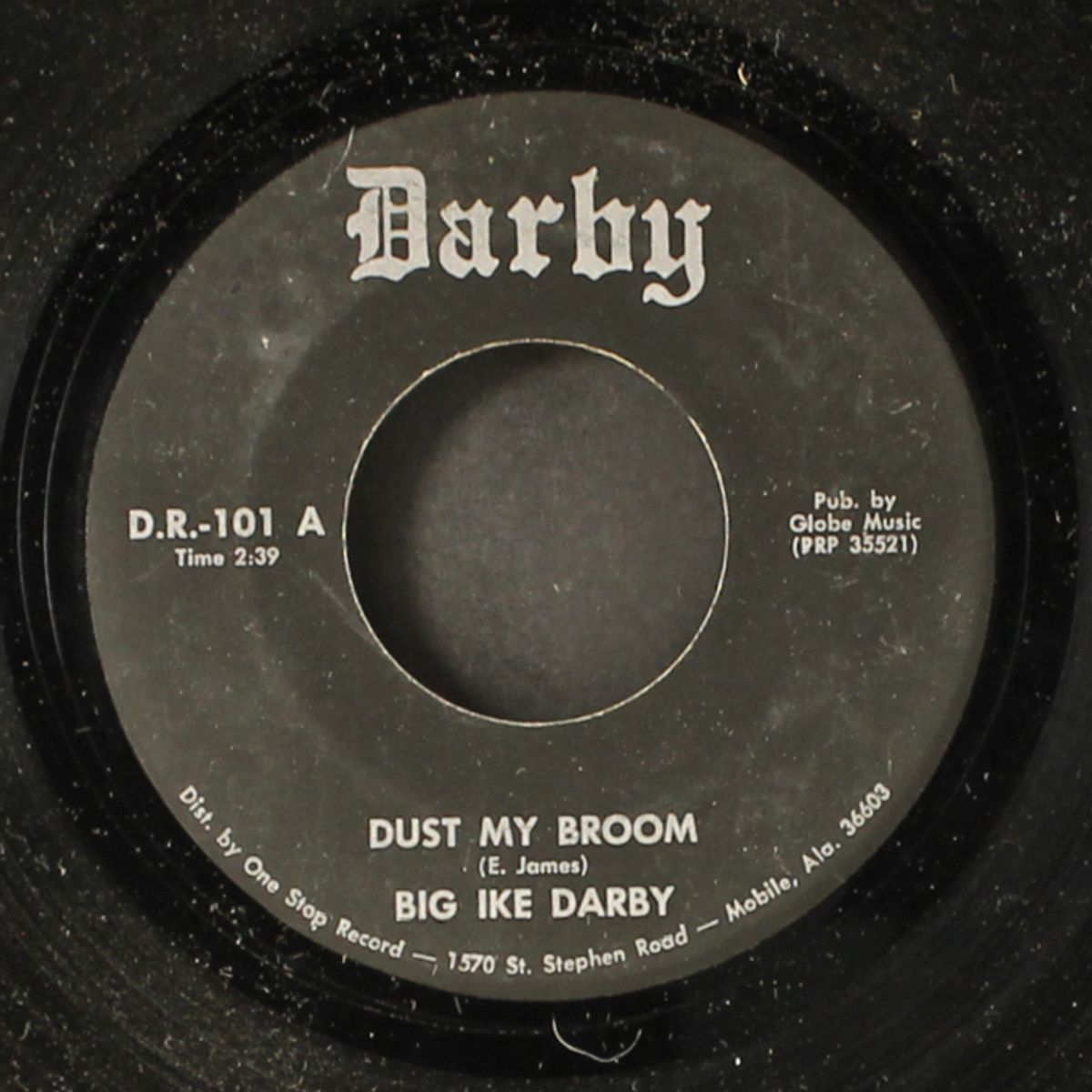 dust my broom / our love ain't nothing but the blues by BIG IKE DARBY