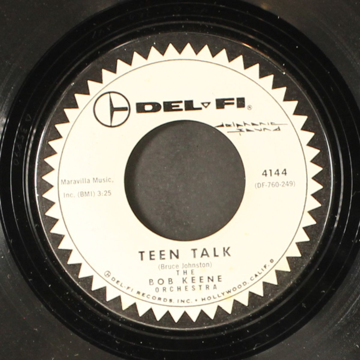 teen talk / the toughest theme by BOB KEENE