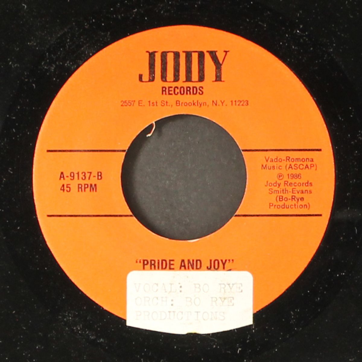 pride and joy / baby be with me by GLORIA EVANS & DAVID SMITH