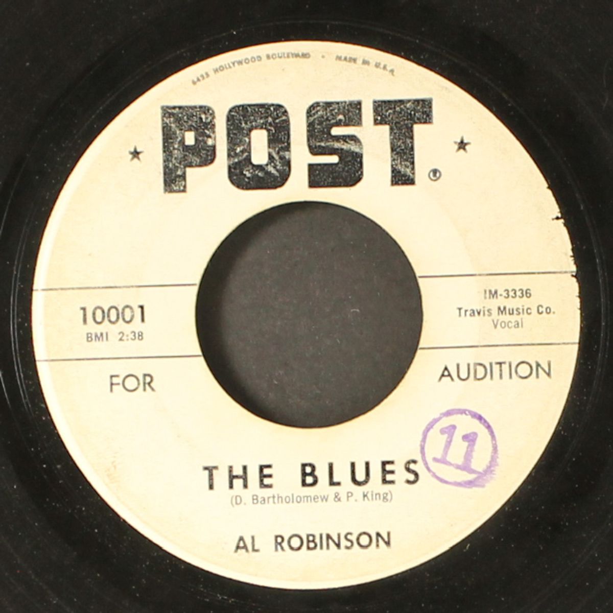oh red / the blues by AL ROBINSON