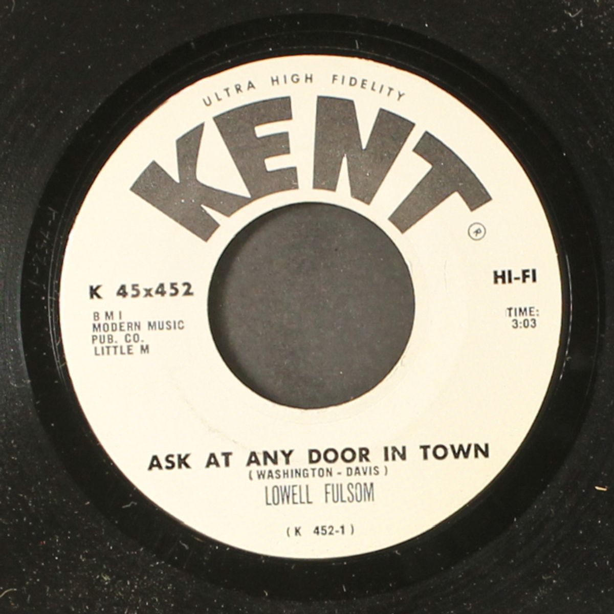 ask at any door in town by LOWELL FULSOM