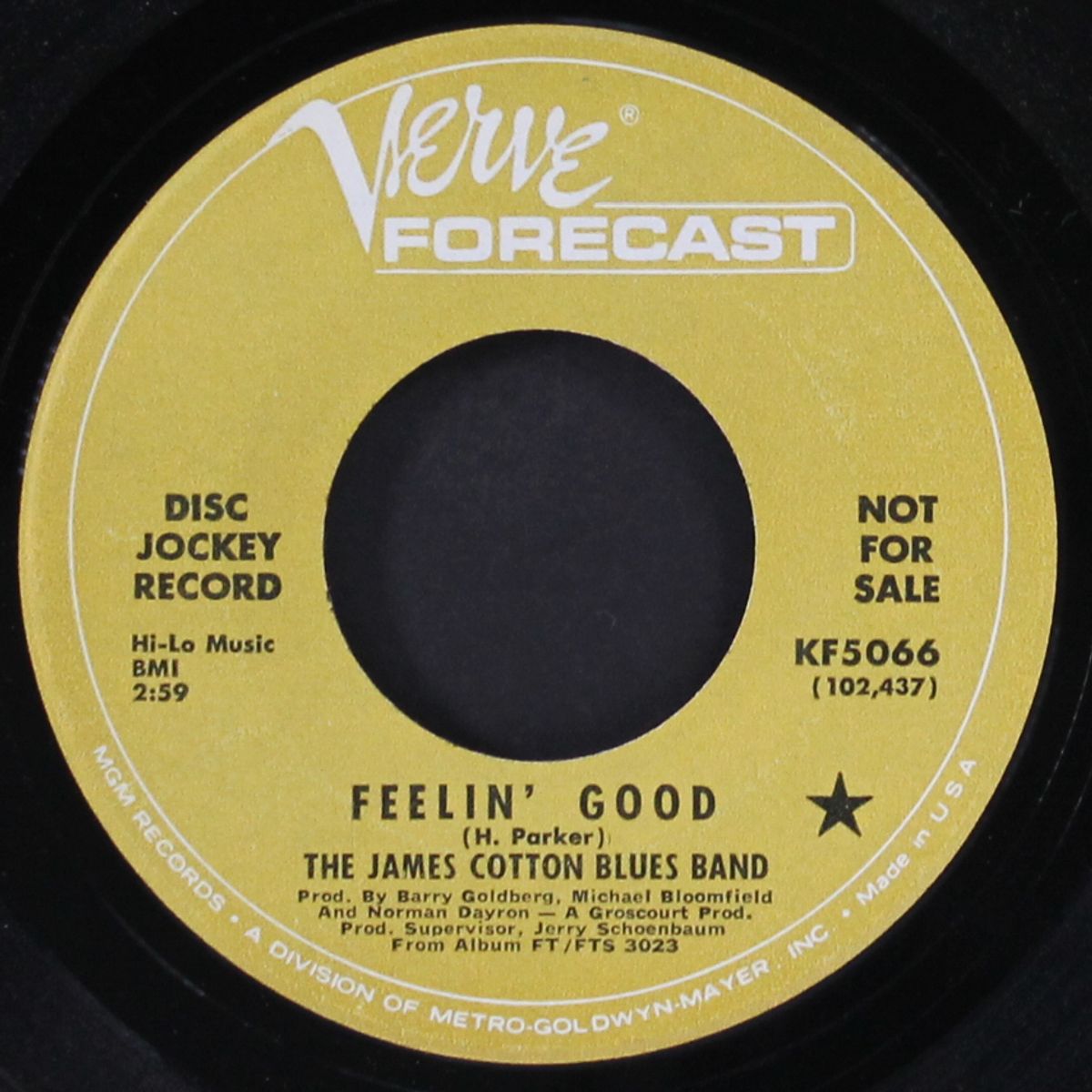 feelin' good by JAMES COTTON BLUES BAND