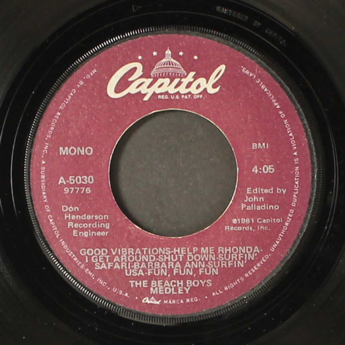 beach boys medley / god only knows by BEACH BOYS