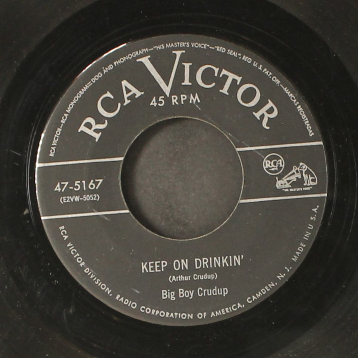 keep on drinkin' / nelvina by BIG BOY CRUDUP