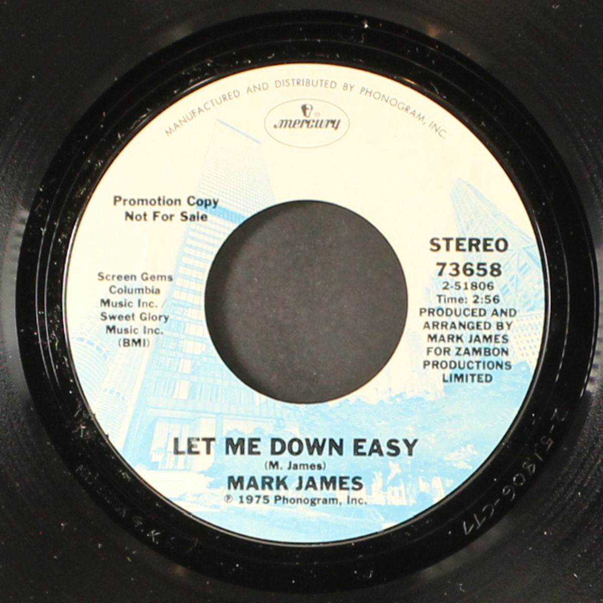 ooh baby / let me down easy by MARK JAMES