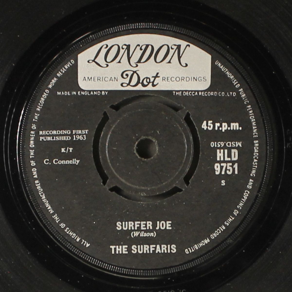 wipe out / surfer joe by SURFARIS