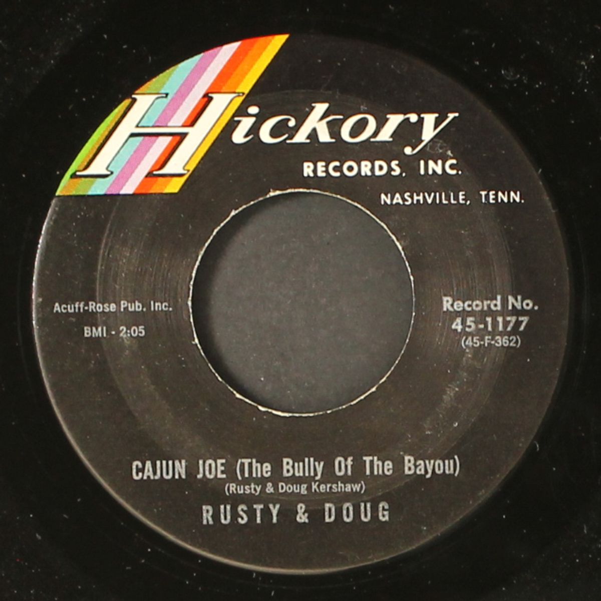 cajun joe / sweet sweet girl to me by RUSTY & DOUG