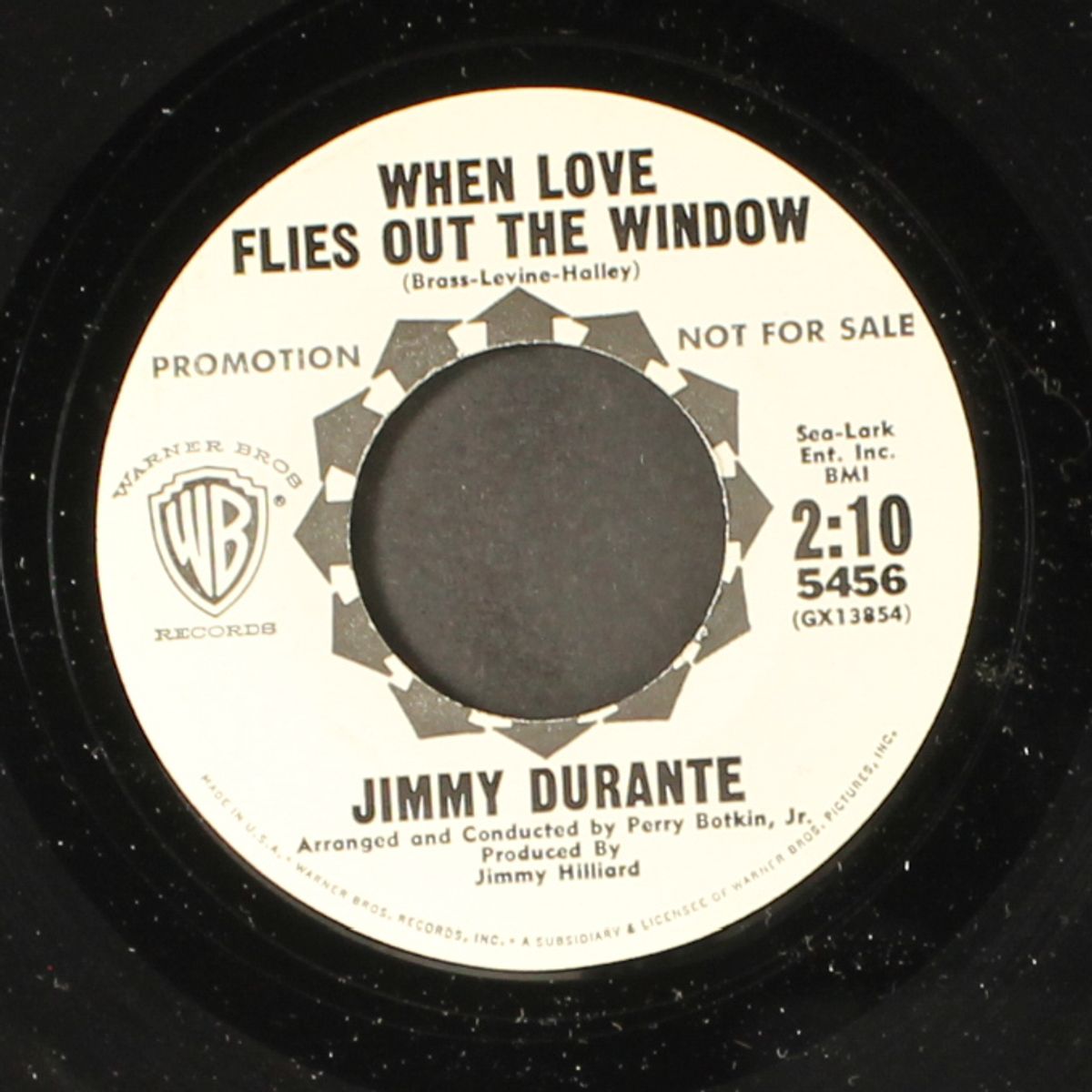 his train / when love flies out the window by JIMMY DURANTE