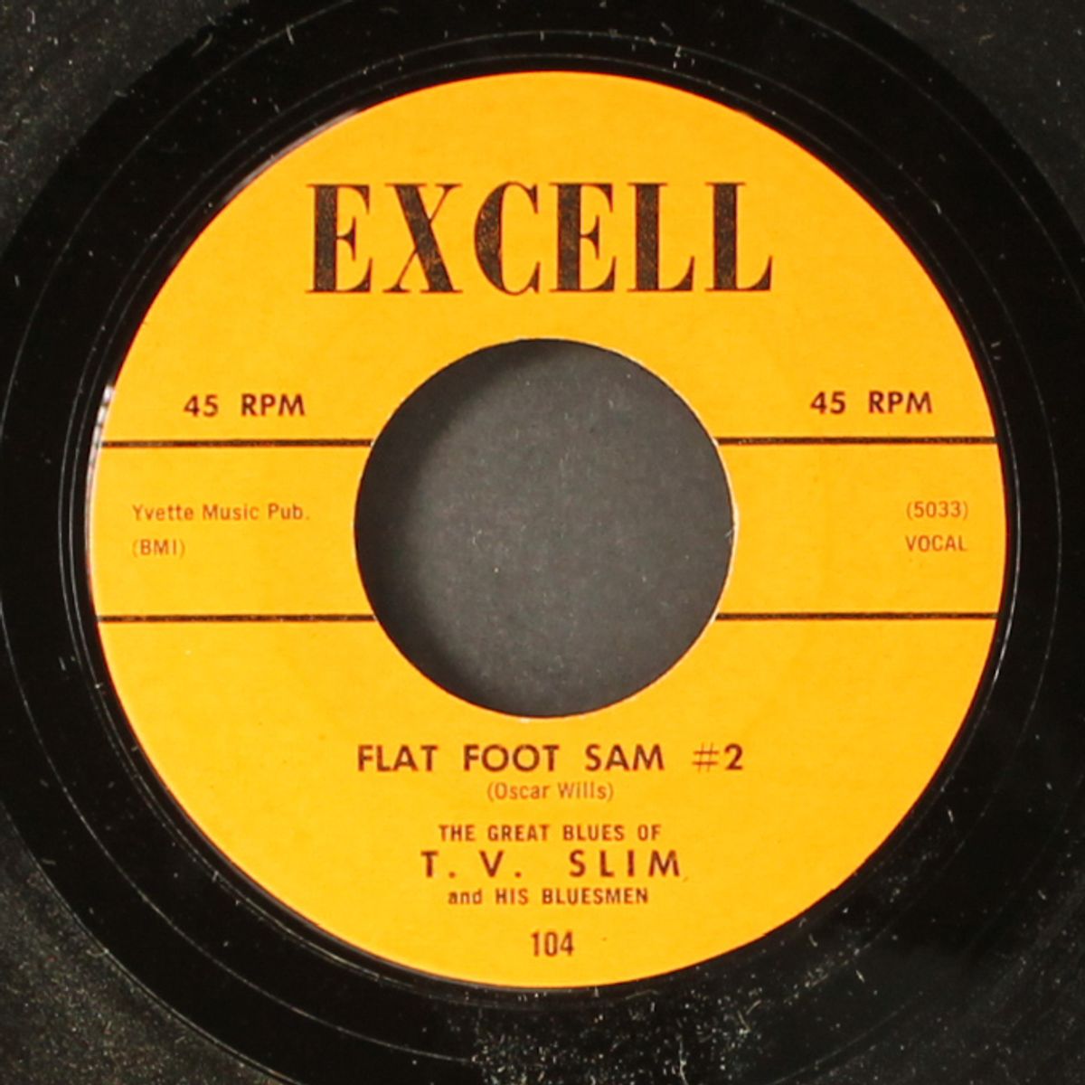 t.v. man / flat foot sam #2 by T.V. SLIM
