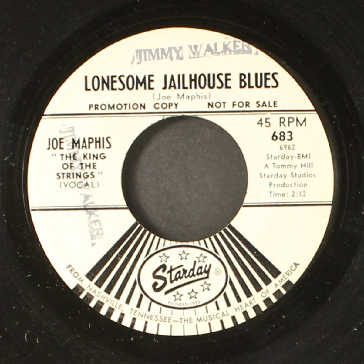 lonesome jailhouse blues by JOE MAPHIS