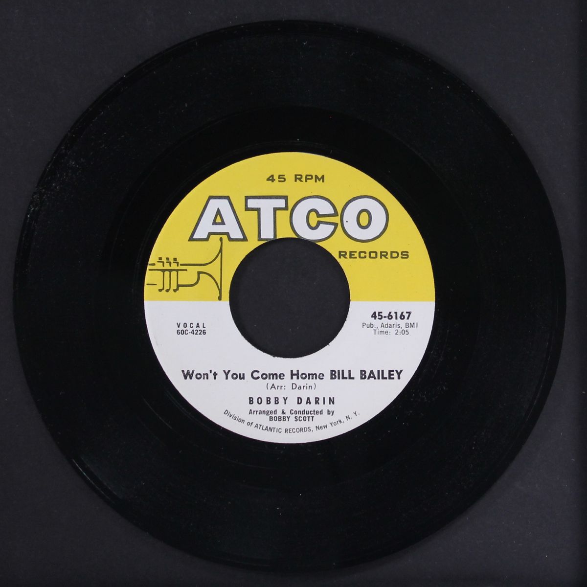 won't you come home bill bailey / i'll be there by BOBBY DARIN