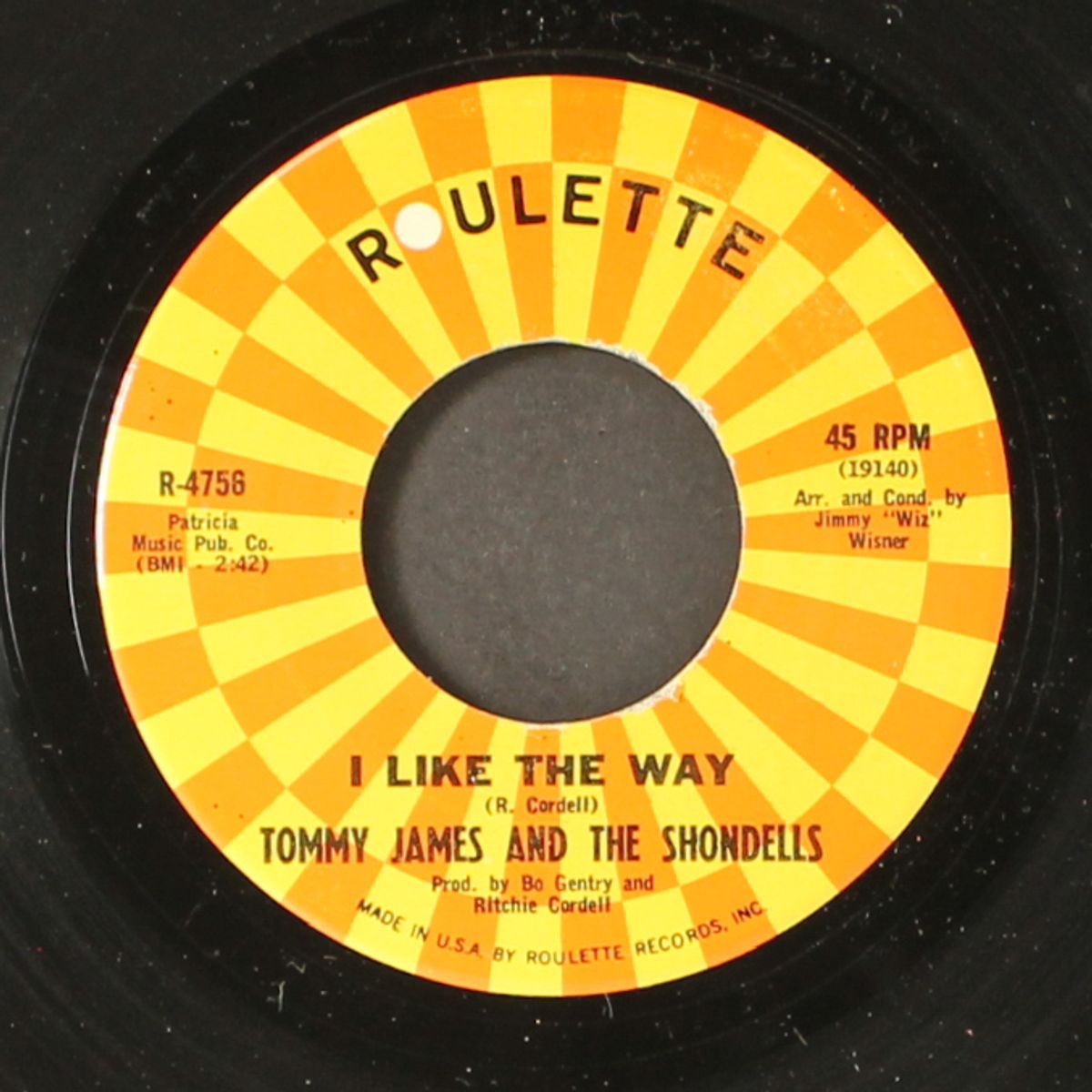 i like the way / (baby) baby i can't take it no more by TOMMY JAMES & SHONDELLS