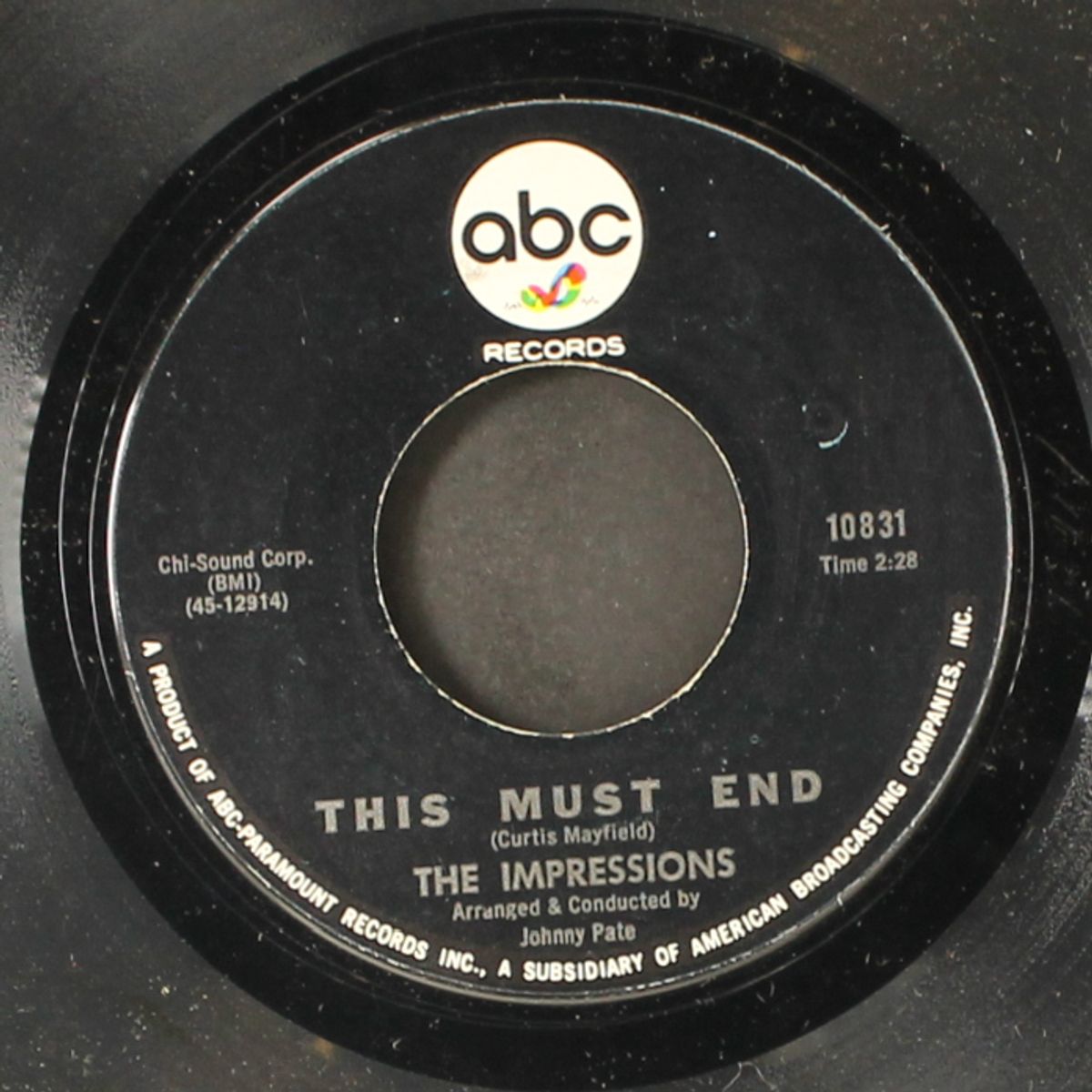 can't satisfy / this must end by IMPRESSIONS