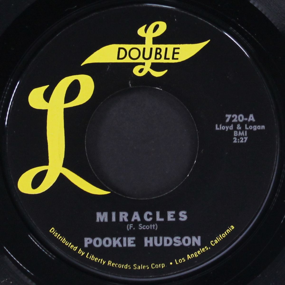 for sentimental reasons / miracles by POOKIE HUDSON & GROUP