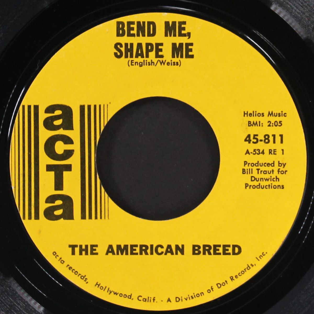 bend me, shape me / mindrocker by AMERICAN BREED