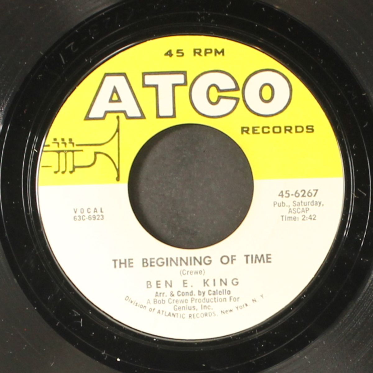 the beginning of time / i (who have nothing) by BEN E. KING