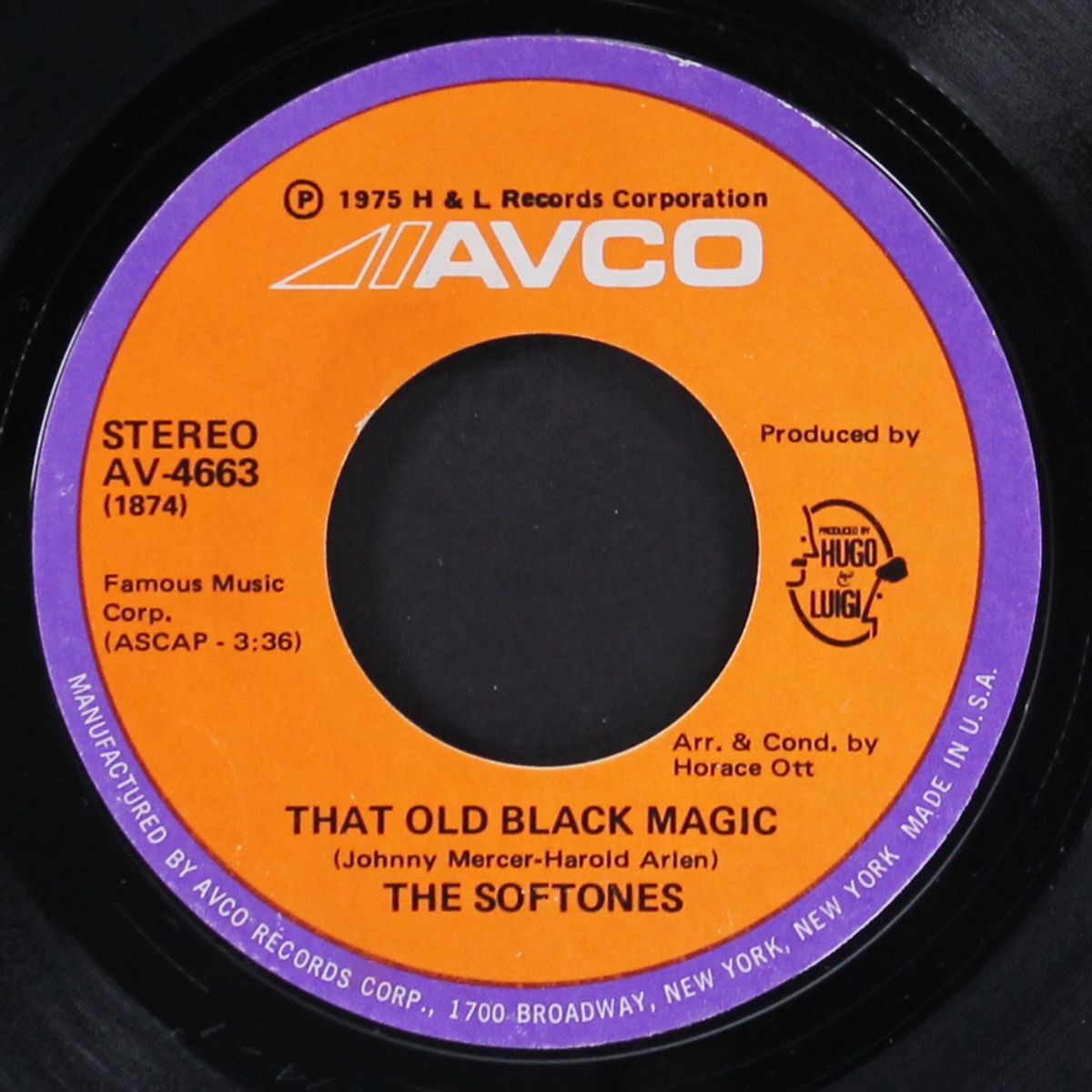 that old black magic / why, why, baby by SOFTONES