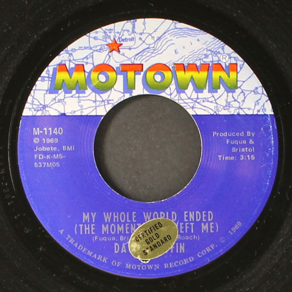 my whole world ended / i've got to find myself a brand new baby by DAVID RUFFIN