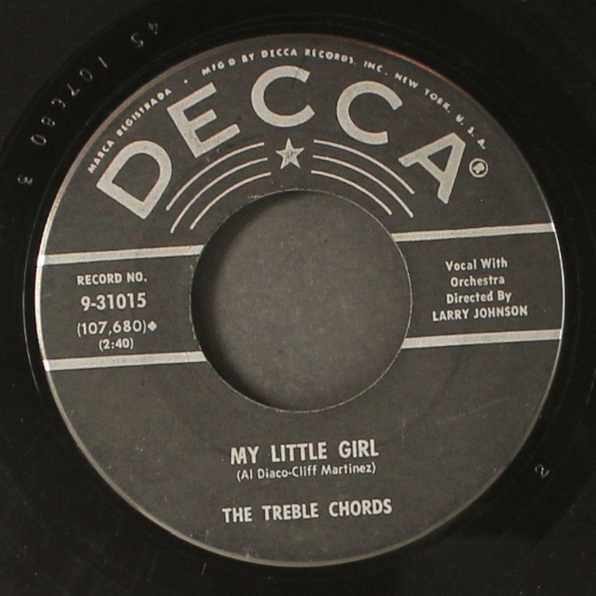 teresa / my little girl by TREBLE CHORDS