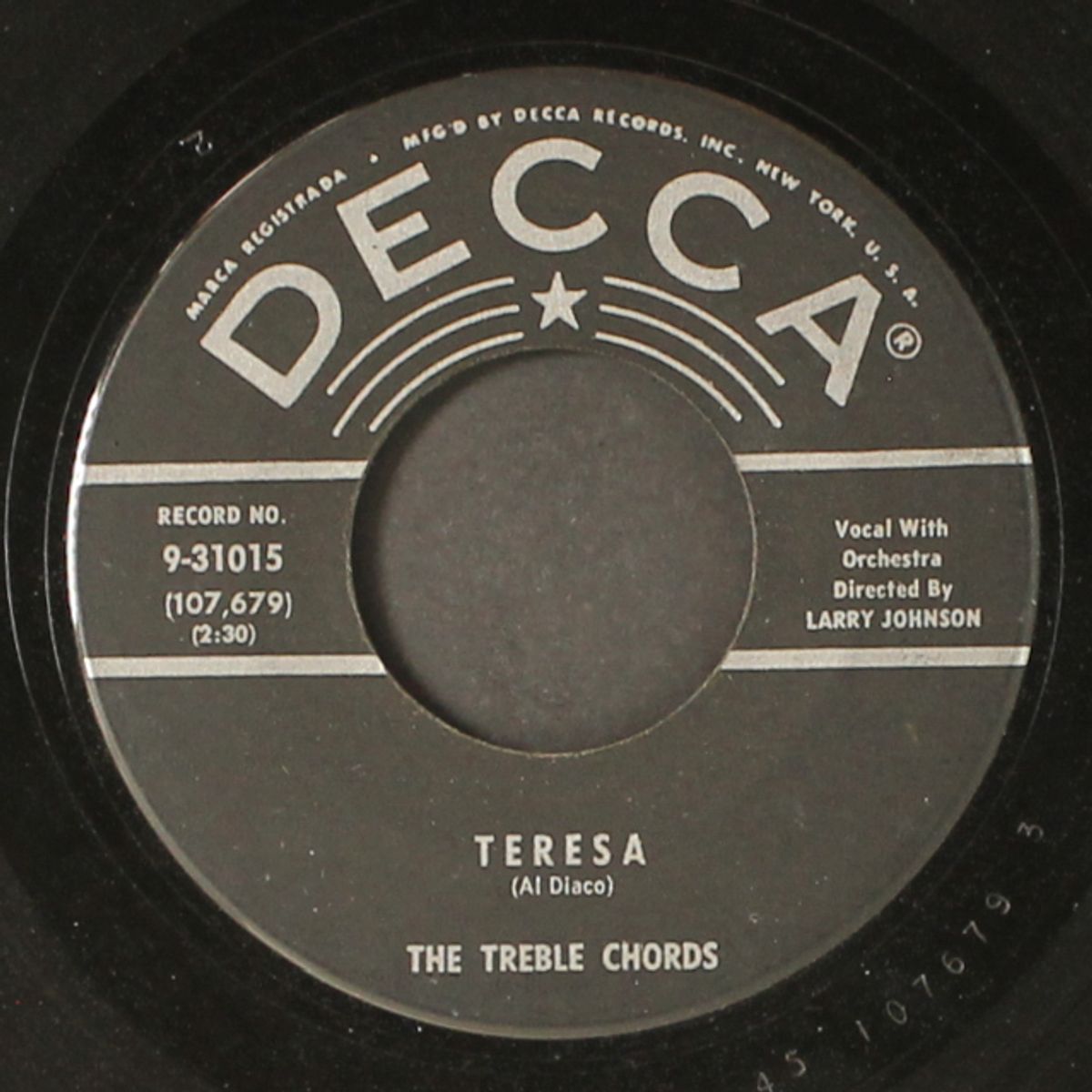 teresa / my little girl by TREBLE CHORDS