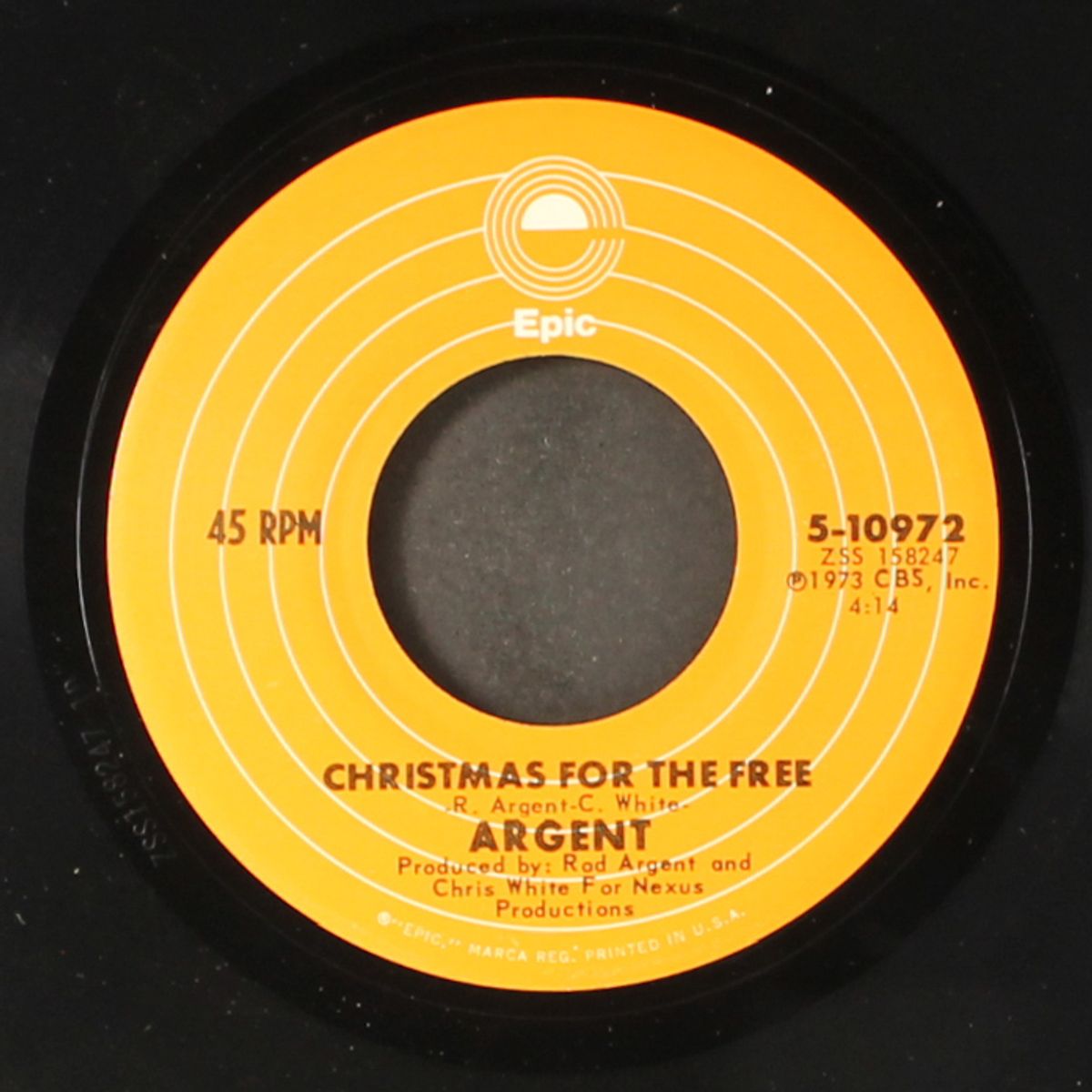 god gave rock and roll to you / christmas for the free by ARGENT